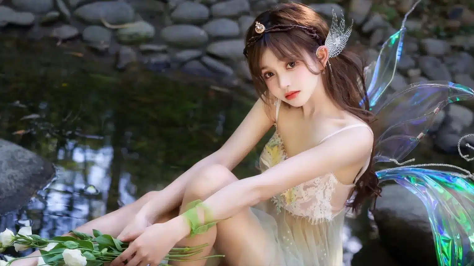 精灵 可爱 美女 4k电脑壁纸 4k手机壁纸