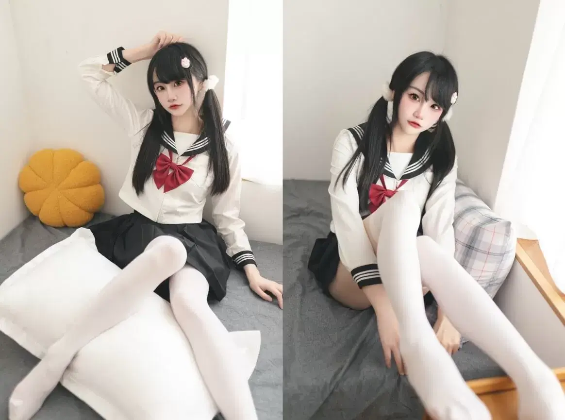 嗷呜酱 – 水手服
