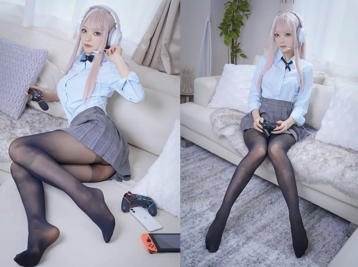 くろてぃあ (くろ) – 【コスホリ32】同班的妹子是游戏迷这件事 (同じクラスのギャルが実はゲーマーだった件)