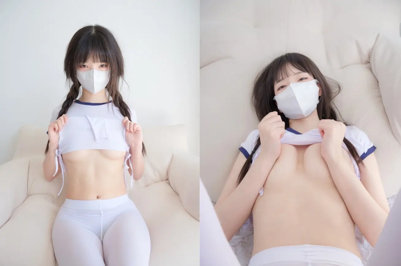 紧急企划 内部-008 见希w 白丝体操服