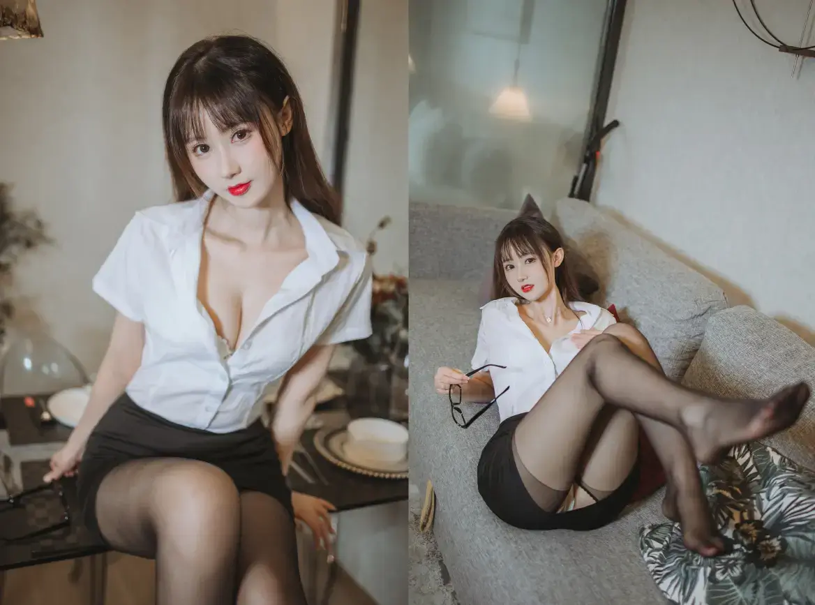 羽生三未 – 黑丝包臀OL